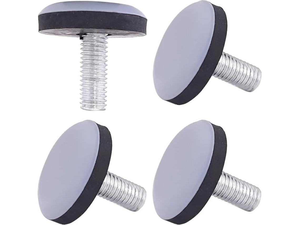 Batentes Protetores De Silicone, 4 Unidades, Ptfe, Ajustável