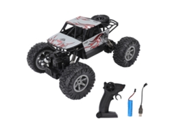 Carro Rc 4wd 2.4g Shell Metal Prata para Crianças