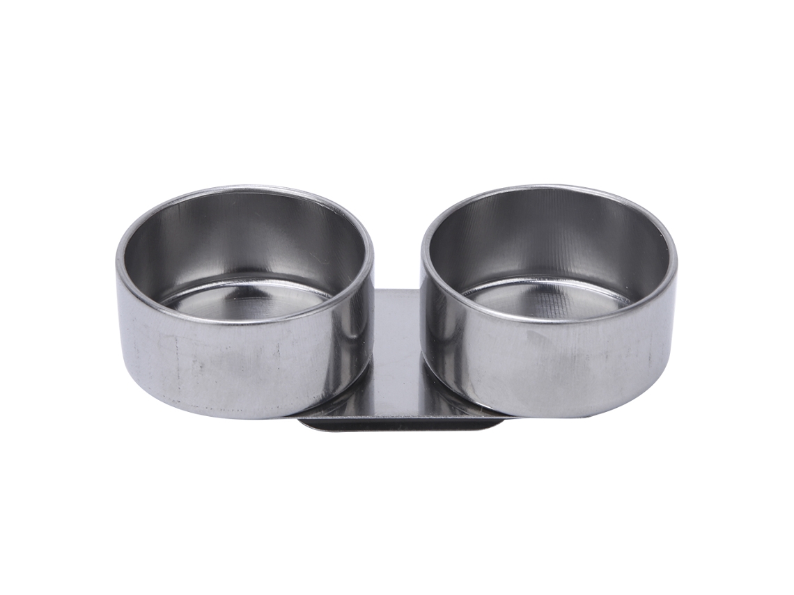 Taza Doble De Pintura Al Óleo Con Tapa Contenedor De Acero Inoxidable Para Pintura Grande
