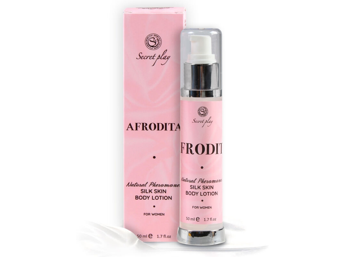 Loção Corporal Aphrodite Silk Skin Sweet Caramel 50ml - Secretplay Cosmetic