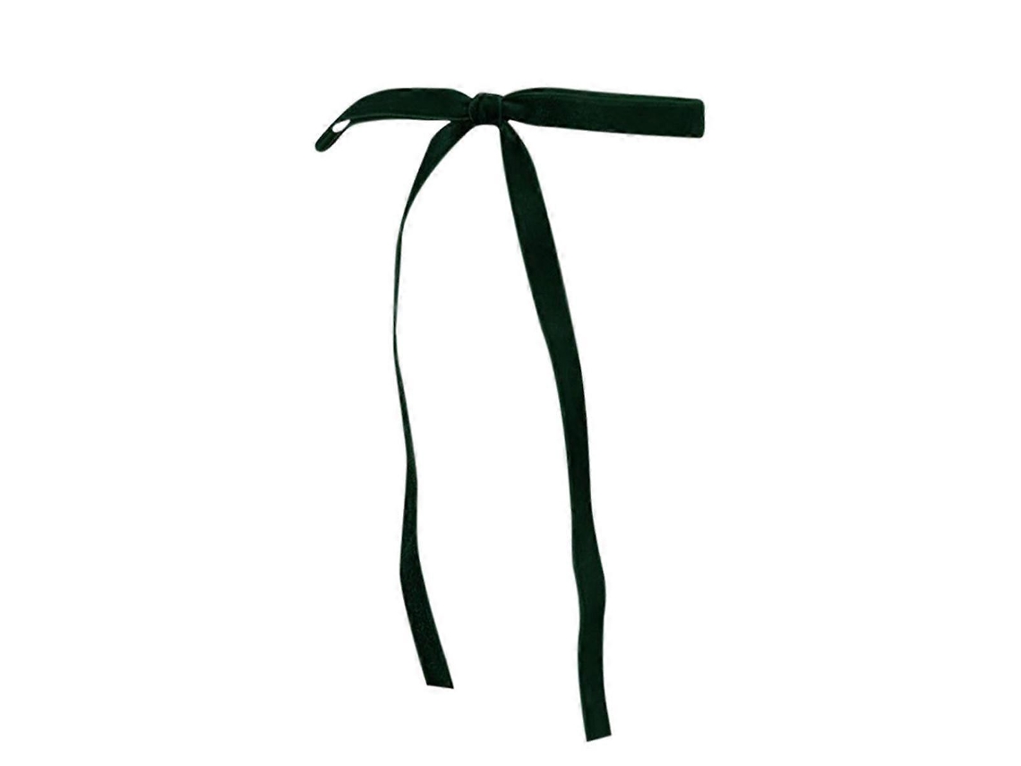 Laço Para Árvore De Natal, Enfeites De Veludo Para Árvore De Natal, Verde Olysi Shop