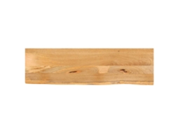 Vidaxl Tampo De Mesa C/ Borda Viva 100x30x2,5 Cm Mangueira Maciça