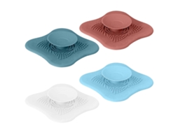 Tapones Universais de Pia de Silicone com Filtro para Cozinha e Banheiro | S/MARCA