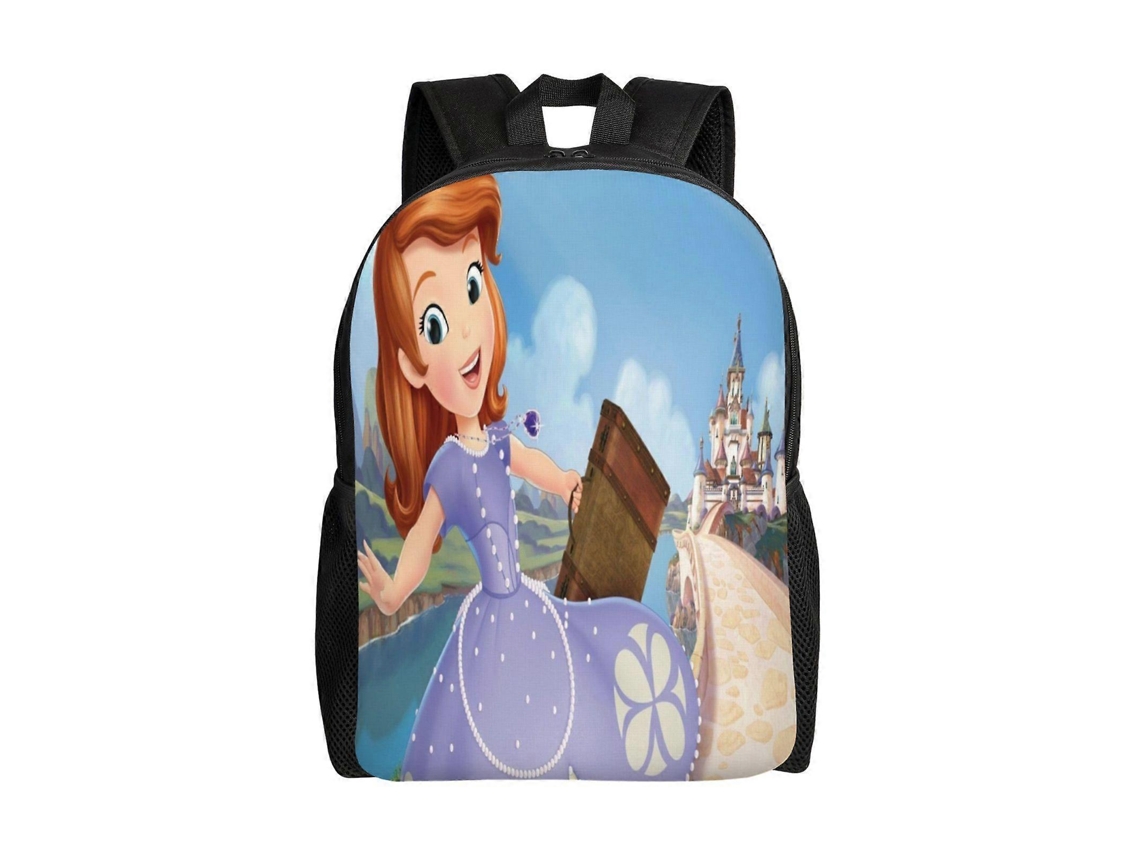 Mochila T20 Sofia The First Para Estudantes, Leve E Resistente, Impermeável E Com Alça De Ombro Ajustável.