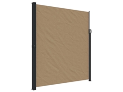 Maison Exclusive - Toldo Lateral Retrátil 220x500 Cm Cinzento-acastanhado