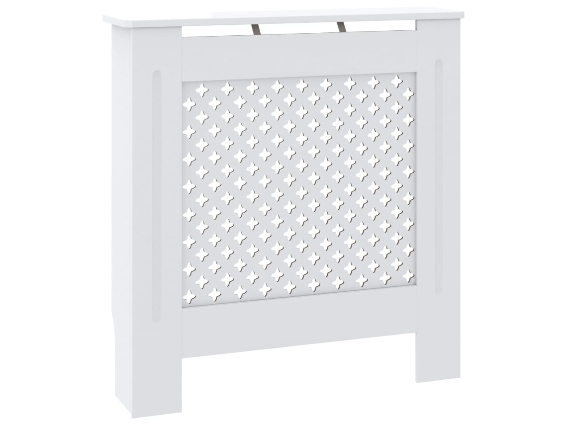 Radiator Cover, Radiator Covers Vidaxl Branco Mdf (78 X 19 X 81.5 Cm)