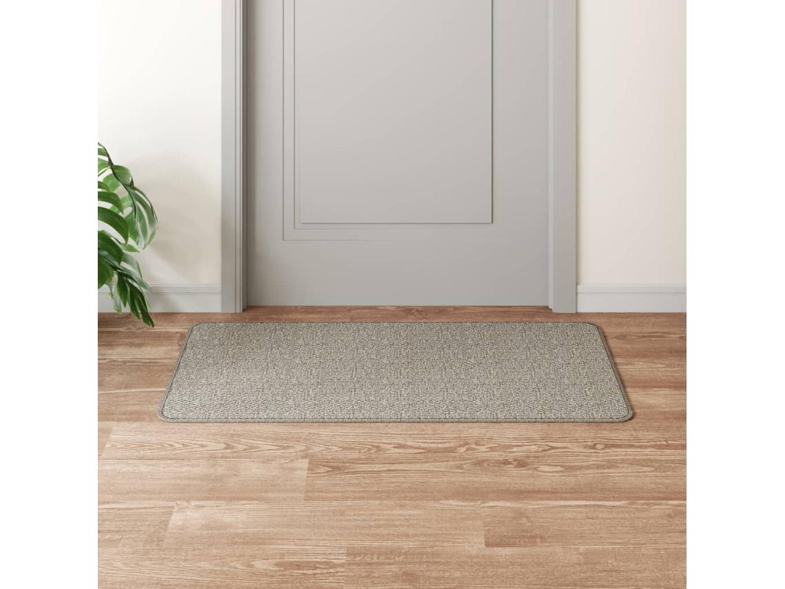 Vidaxl Tapete/passadeira 50x100 Cm Aspeto Sisal Platina