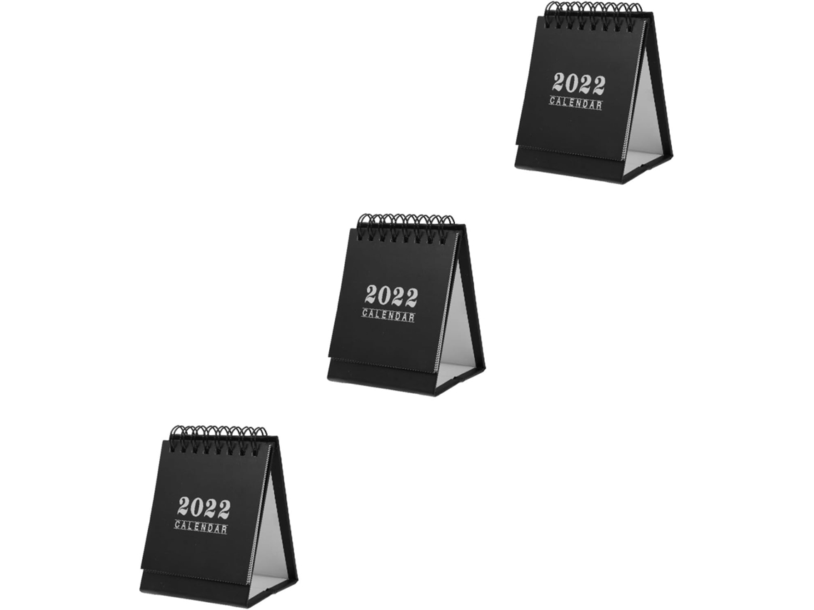 Calendário Tofficu 2022 Com 3 Peças E Furos, Planejador De Papel