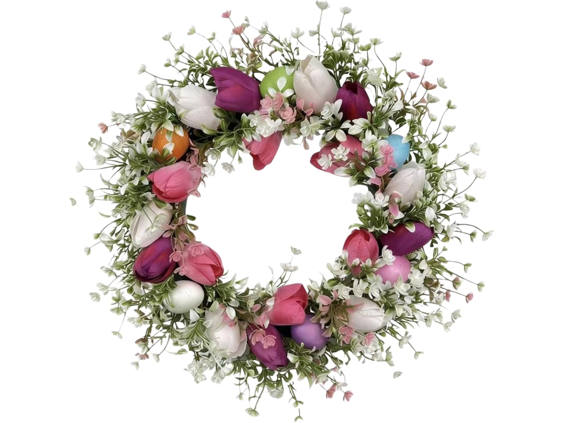 Coroa De Flores Da Primavera, 45 Cm
