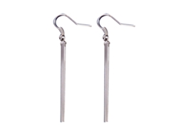 Brincos Pendentes Retangulares Simples