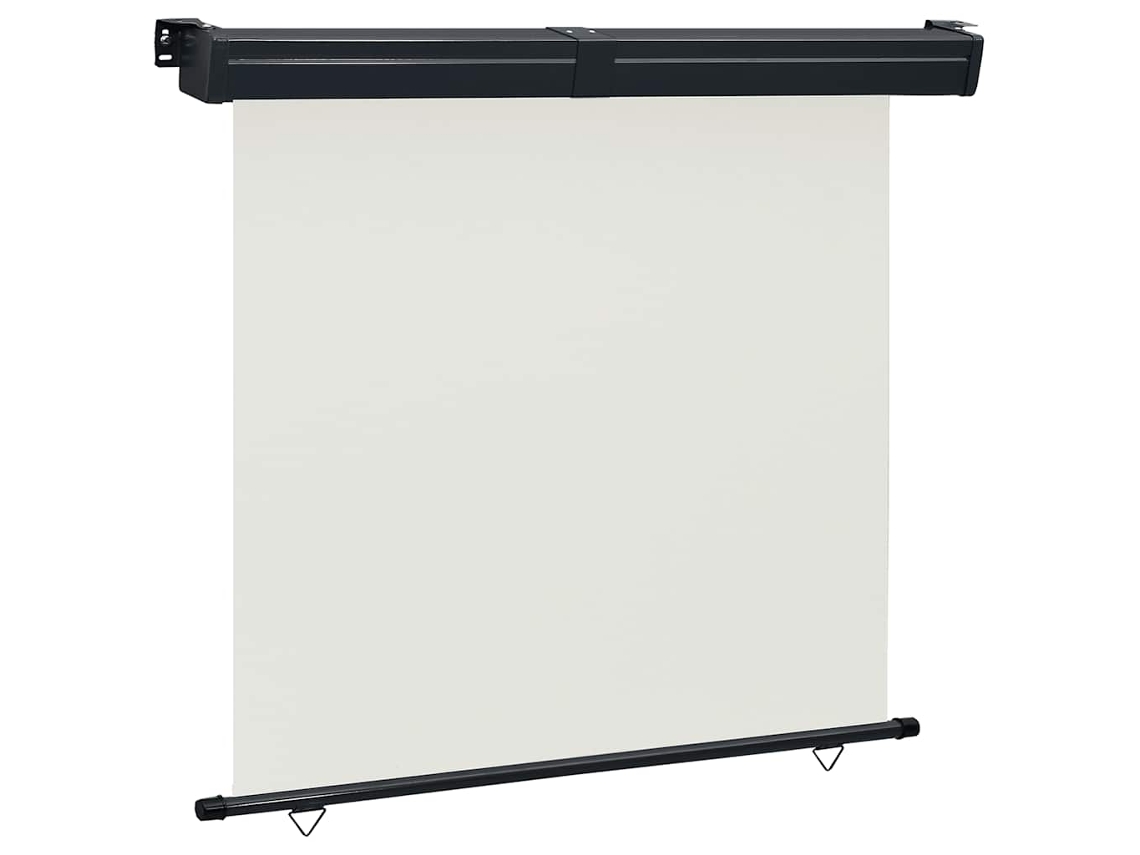 Vidaxl Toldo Lateral Para Varanda 165x250 Cm Creme