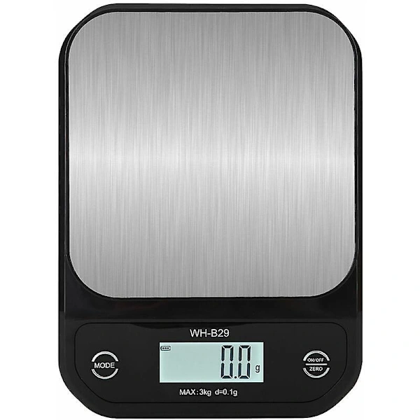 Balança Portátil de Alta Precisão com Visor Digital Led, Eletrônica para Uso Doméstico, Cozinha e Padaria AQUAFORGE