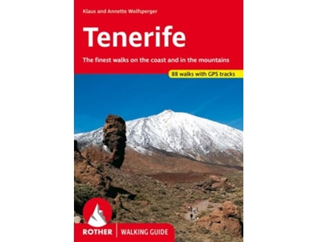 Livro Tenerife de Bergverlag Rudolf Rother Rother Walking Guide (Inglês)