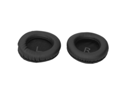 Aetheria almofadas de Reposição para Fones de Ouvido 100mm Universal L/r Letreiro Preto
