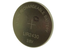 Bateria de botão recarregável para OTECH LIR 2430 OTECH