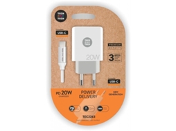 Carregador Pared Tipo Usb TECH ONE TECH Ver descripción Branco