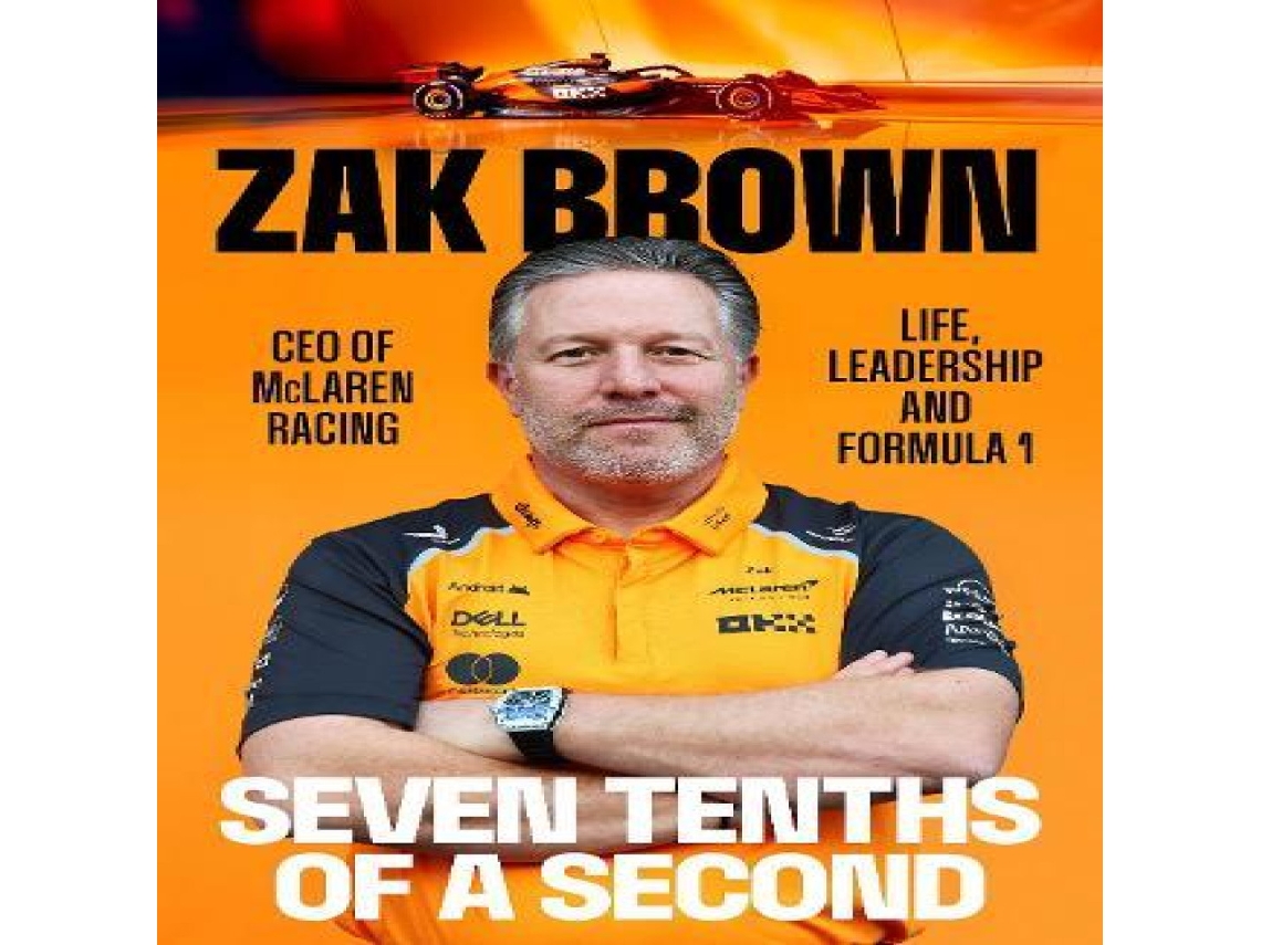 Livro Seven Tenths Of A Second de Zak Brown (Inglês)