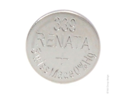 Bateria Botão de Óxido de Prata Renata 339 1 55V 11Mah Blisters X 1-Renata / Swatch Group