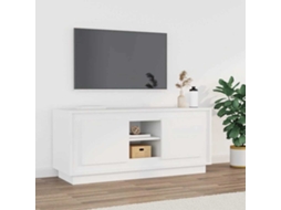 Vidaxl Móvel Para Tv 102x35x45 Cm Madeira Processada Branco