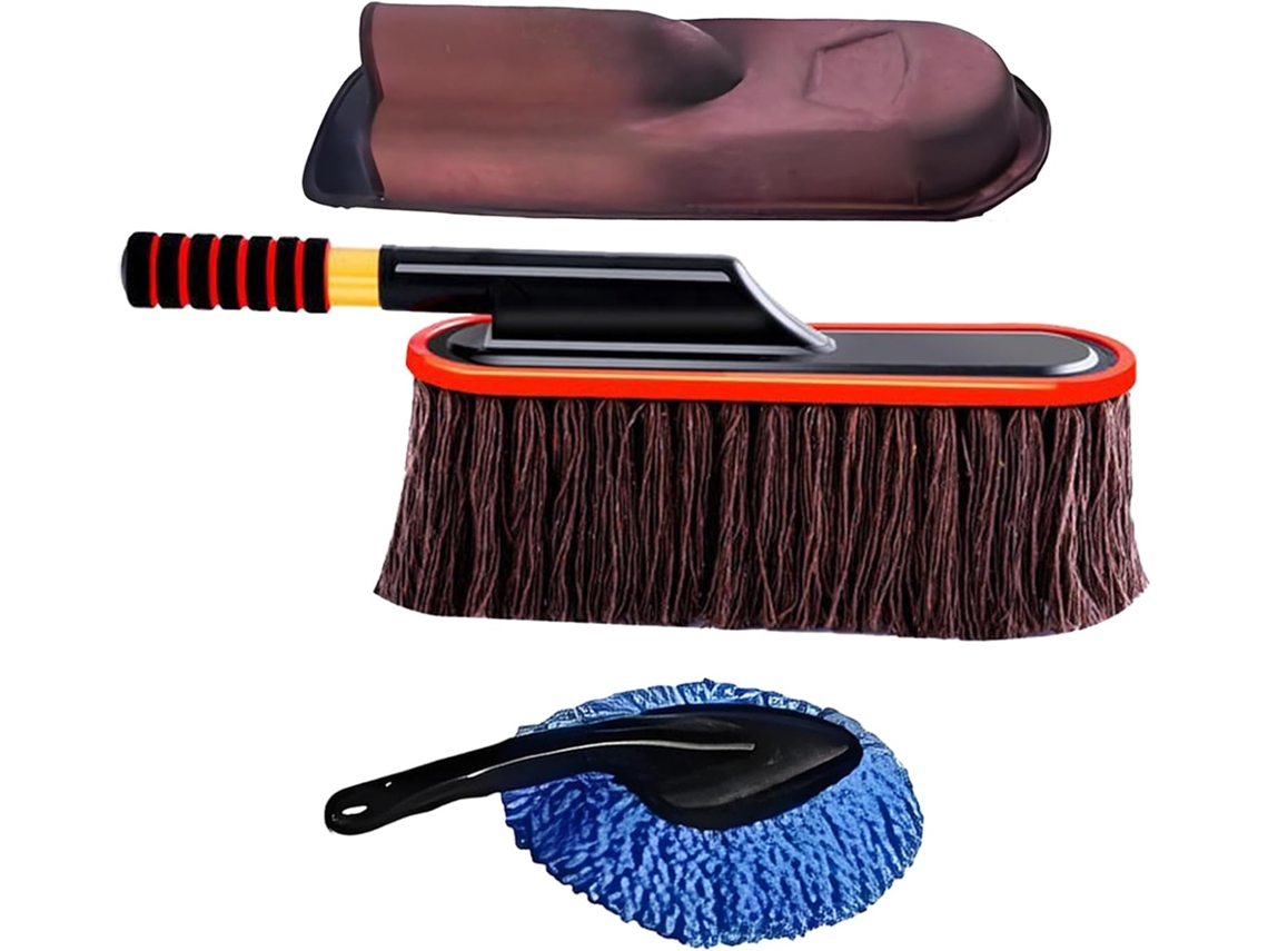 Escova De Limpeza Externa Para Carros Com Cabo