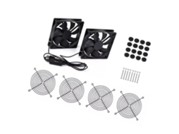 Ventoinha de Resfriamento Usb de 120 Mm com 3 Velocidades Silenciosa para Dispositivos Eletrônicos e Hidráulicos. SFUSHOS