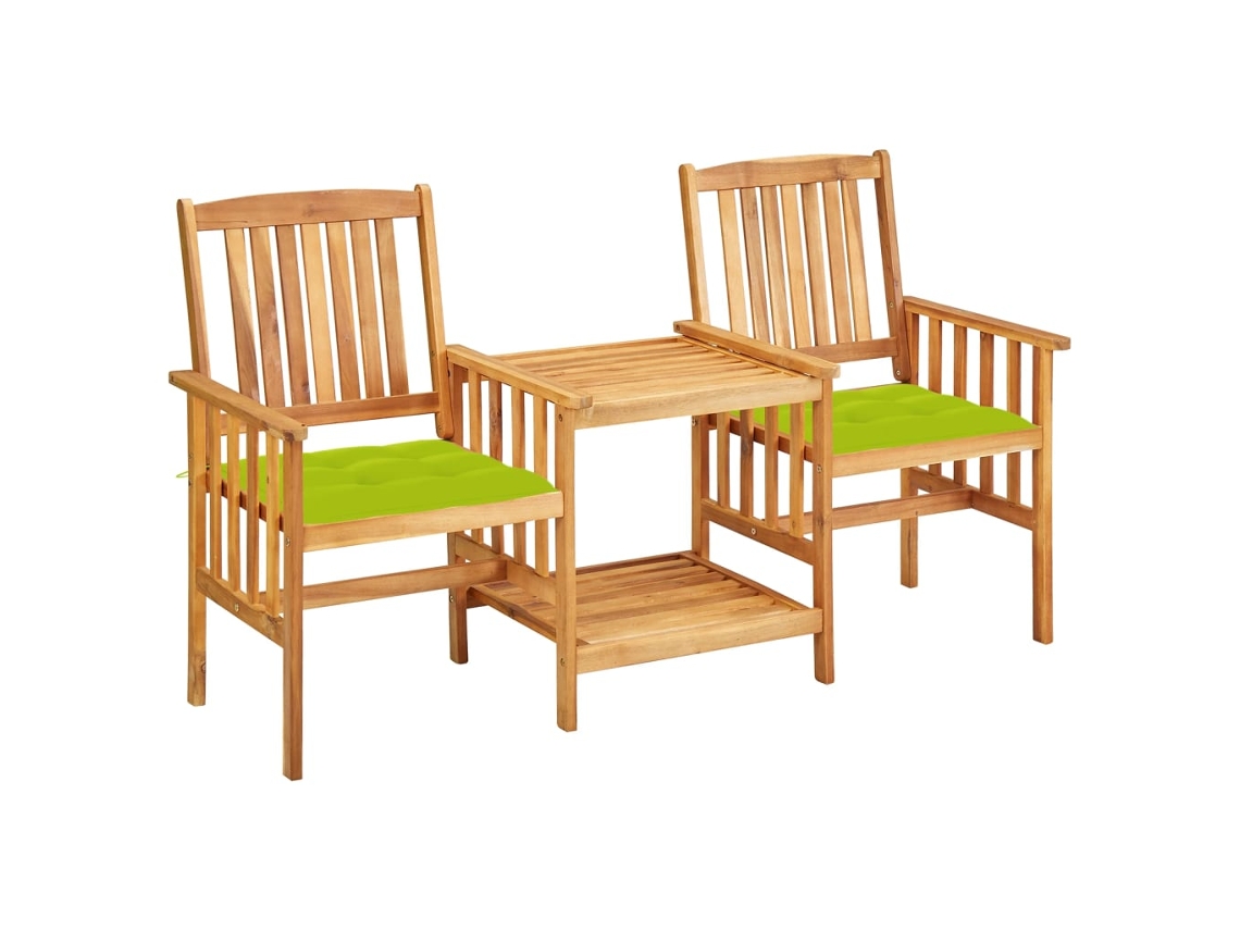 Bistro Set, Bistro Sets Vidaxl Verde Madeira De Acácia (n/a)