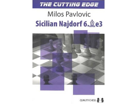 Livro the cutting edge 2 - sicilian najdorf 6.be3 de milos pavlovic (inglês)