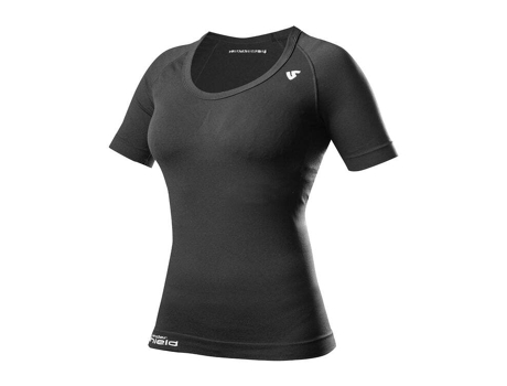 T-Shirt de Mulher para Desporto UNDER SHIELD Star Preto (M)