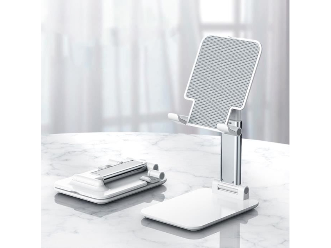 Suporte Para Celular/tablet Com Altura E Ângulo Ajustáveis, Suporte Portátil Para Celular, Tablet E Laptop.