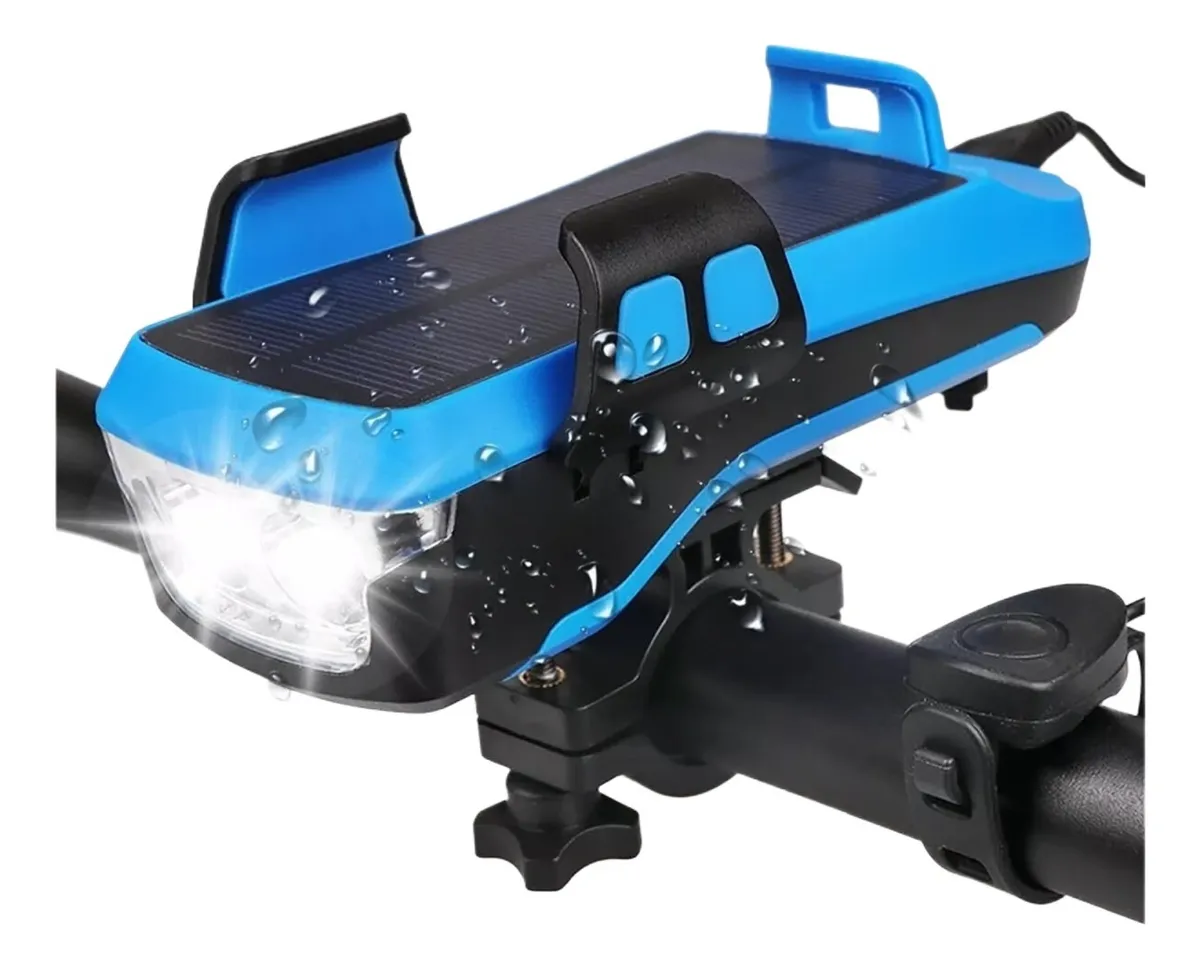 Luz Led Para Bicicleta De 4000mah, Luz Multifuncional Para Bicicletavayotoy