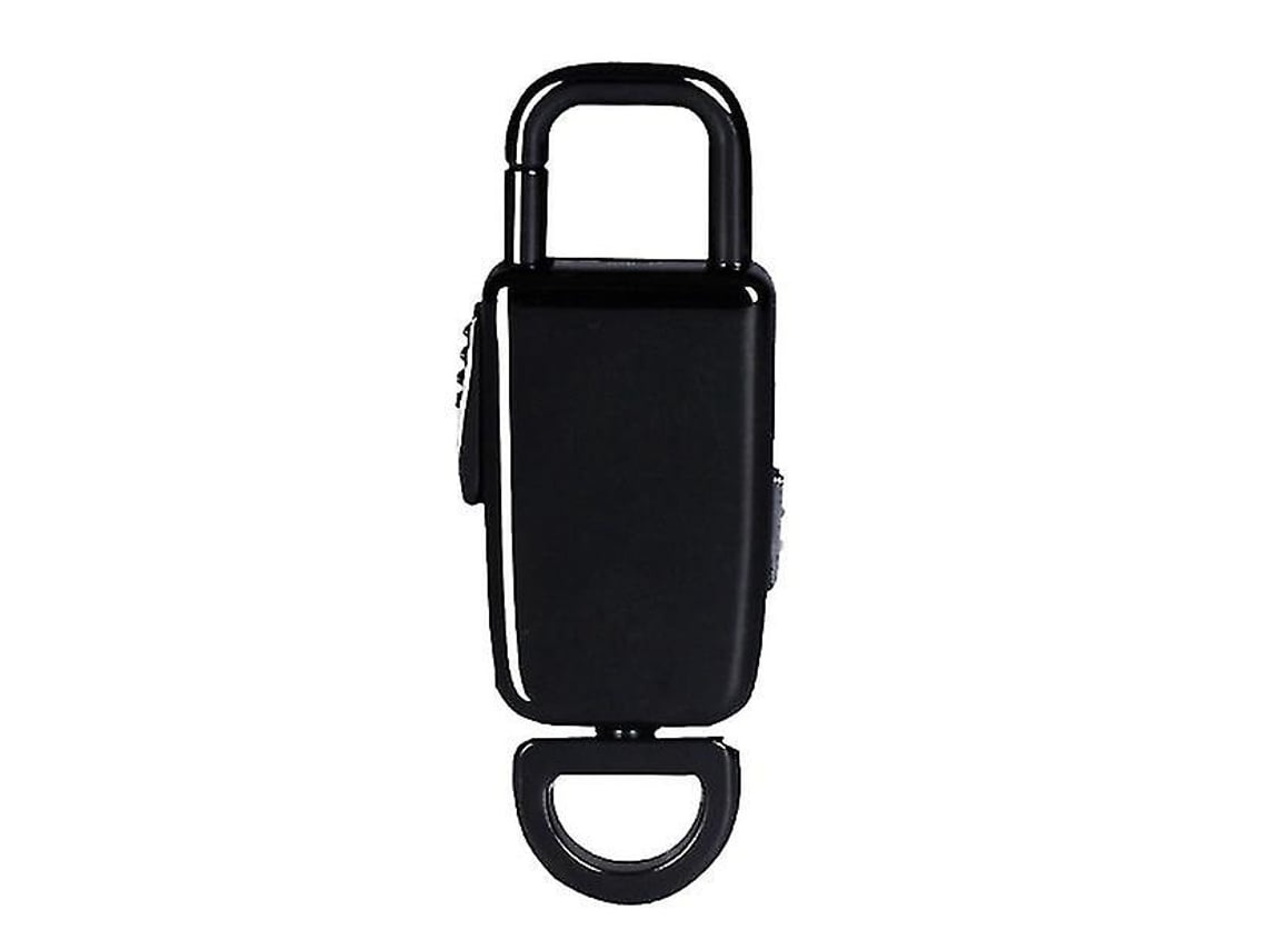 Lurelia Gravador De Voz Com Porta-chaves 16gb Com Usb, Redução De Ruído Para Reuniões, Aulas, Entrevistas - Preto