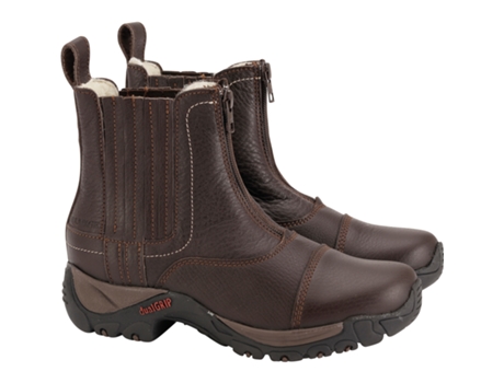 Botas de Unissexo para Equitação EQUIPAGE Lugano Castanho (35)