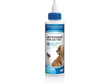 Kit de Limpeza de Olhos para Cães  Cleaner (125 ml)