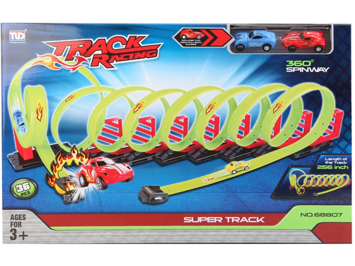 Pista Super SPEEDRACER Múltiplos Loopings