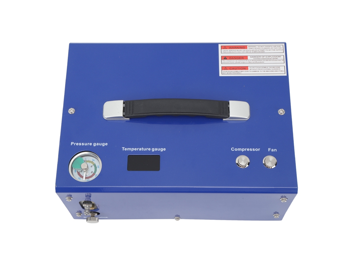 Compressor De Ar Pcp 4500psi 30mpa Auto Stop 220v