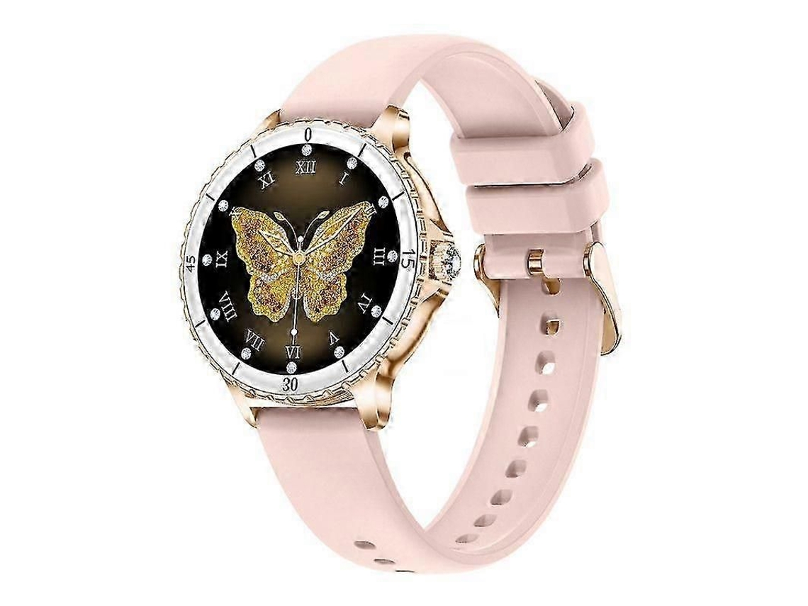 Smartwatch Amoled De 1,27 Polegadas Com Rastreador De Saúde Para Mulheres (ouro Rosa) - Modelo 2025
