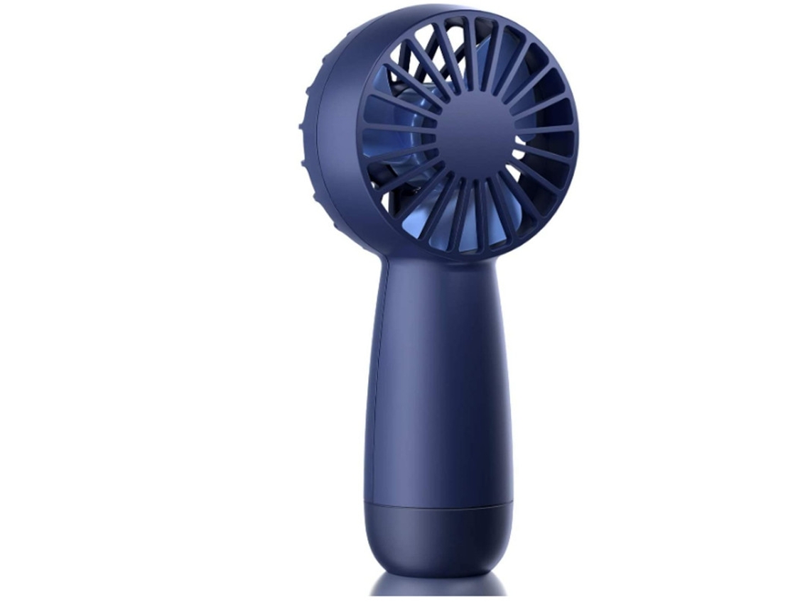 Mini Ventilador Portátil, Ventilador De Bolso Pessoal Com Bateria Recarregável De 3000mah, 5 10 Horas De Tempo de Tempo de Operação Yizhood (azul)