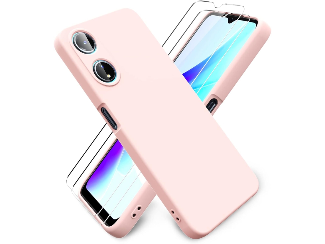 Conjunto de Películas de Ecrã Interior Antiarran para Oppo A78 5G HONGWE. (2un)