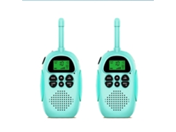 Lurelia Kit De 2 Walkie Talkies Infantis Portáteis Com Lanterna