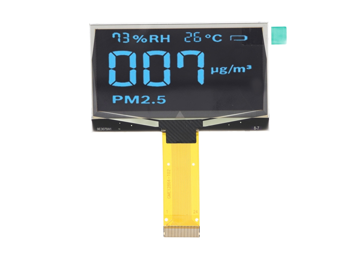 Tela OLED SSD1309 2.42 polegadas resolução 128x64 azul S/MARCA