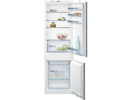 Frigorífico Combinado Encastre BOSCH KIN86VS30 (No Frost - 177.2 cm - 255 L - Branco) — No Frost | Refr 255 L Cong 188 L