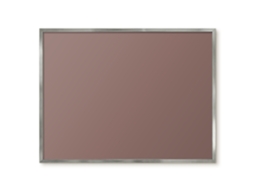 Magnetic Wall Board Ash Brown For The Office Espelharte (80x60 Cm)
