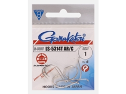Conjunto de 6 Ganchos GAMAKATSU Ls-5314 Ar/C 1