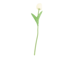 Buquê Mini Tulipas Pu LAXISCREED Branco Leite Decor