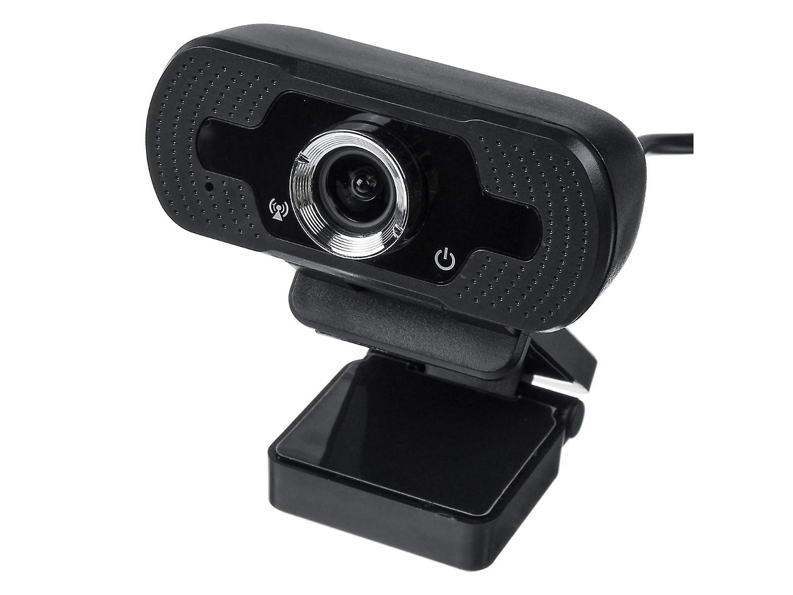 Webcam Hd Com Fio 1080p Com Microfone Para Pc, Laptop E Desktop Usb Brilvibera