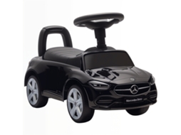 Mercedes benz Classe C para Crianças de 18 a 36 Meses com Buzina Sons de Motor e Espaço de Armazenamento Preto Ge