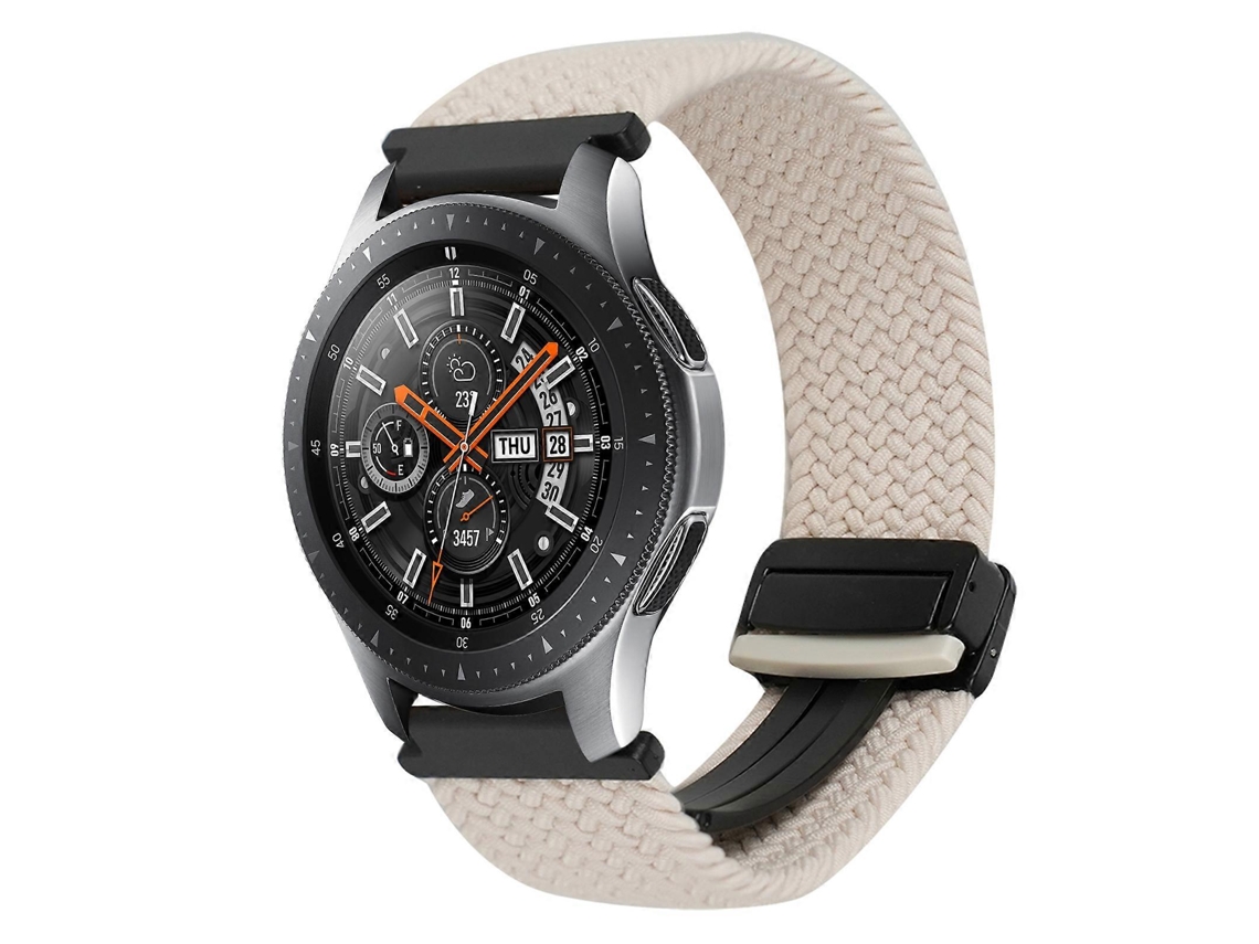 Pulseira De Relógio Trançada Com Fecho Magnético De 22 Mm