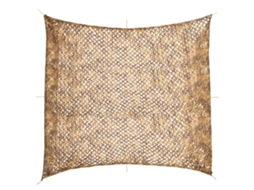 Vidaxl Rede De Camuflagem Com Saco De Arrumação 416x402 Cm Areia