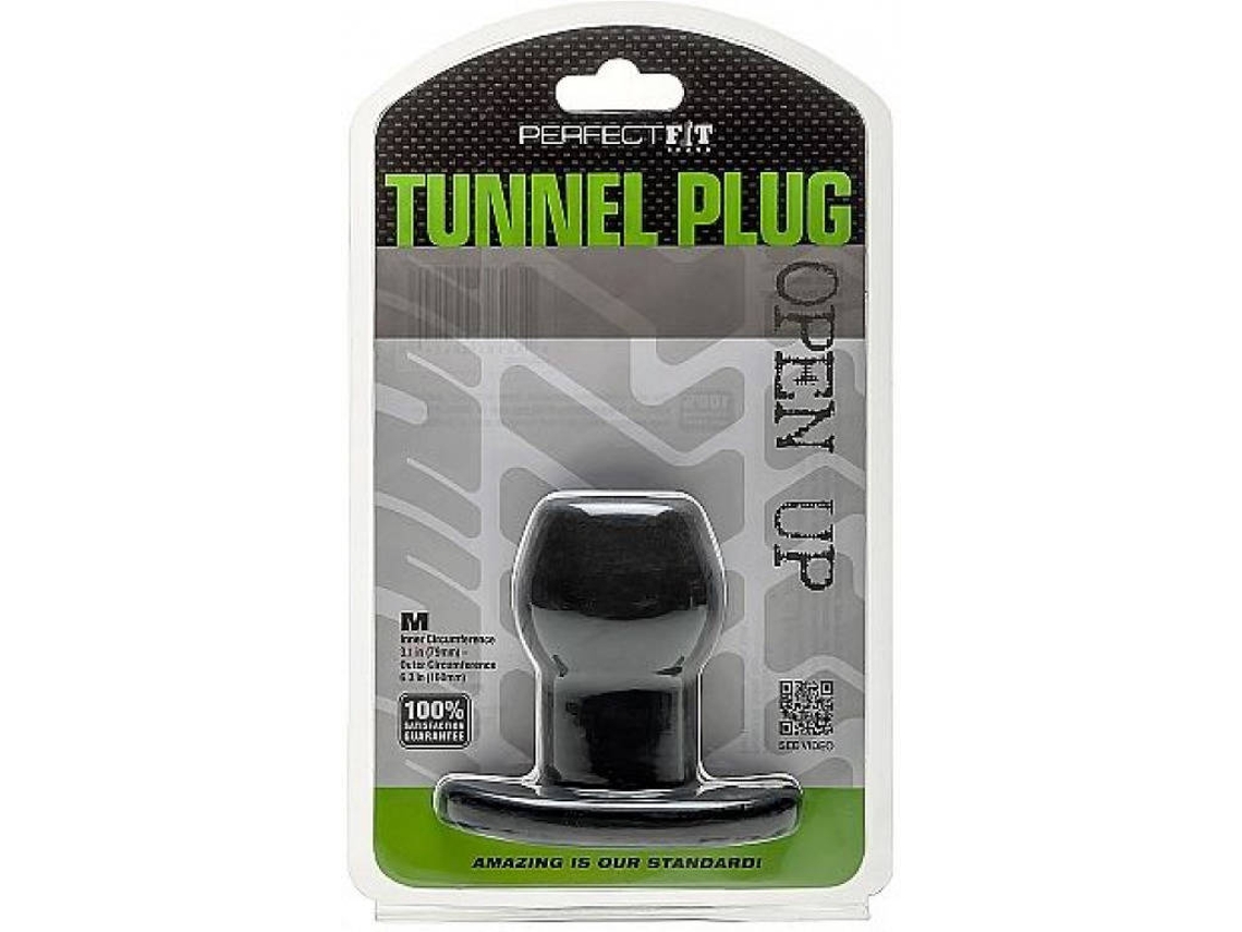 Estimulador PERFECTFITBRAND Perfect Fit Ass Tunnel Plug Silicone Preto M
