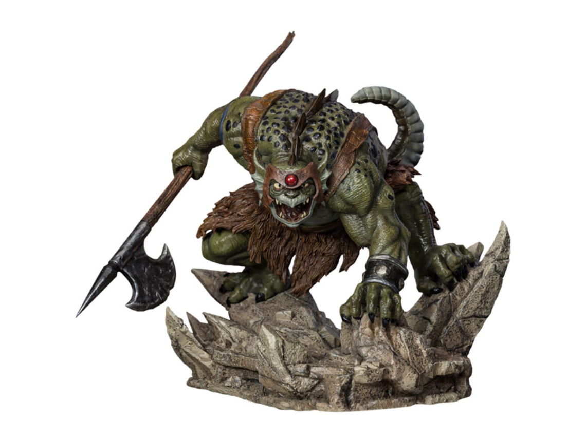 Figura Iron Studios THUNDERCATS Slithe Estátua em Escala 1:10